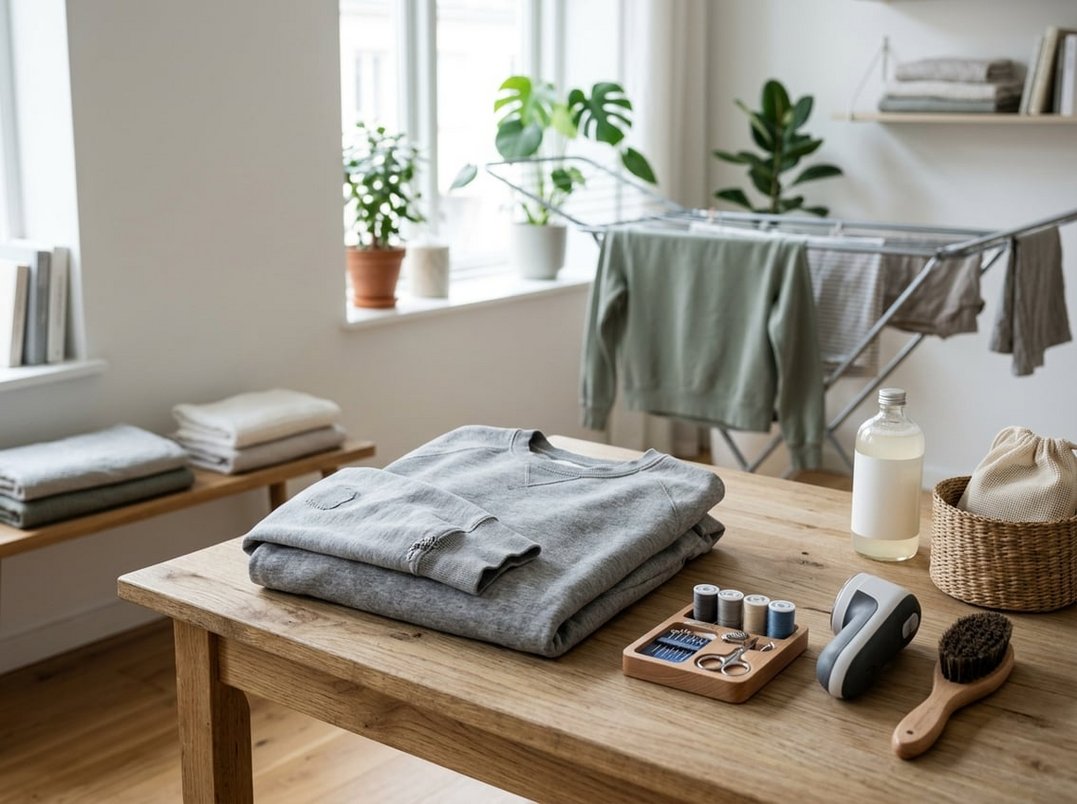 Sådan får du din sweatshirt til at holde længere med færre nykøb Sådan får du din sweatshirt til at holde længere med færre nykøb